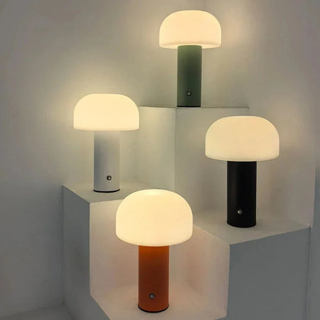 Uppladdningsbar Svamp LED Bordslampa Carvallo