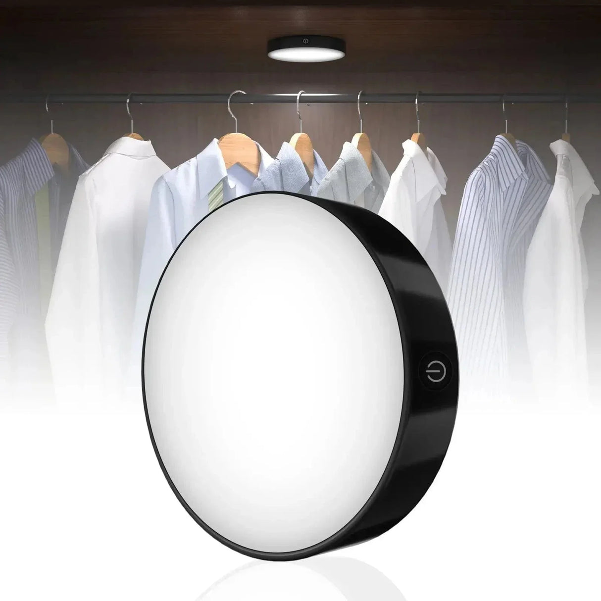 Uppladdningsbar Touch Bordslampa – Dimbar – Bärbar - Elegant Rund Design - Ideal Touchlampa För Sovrum - Inomhusbruk Carvallo