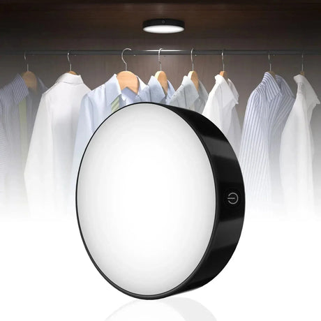 Uppladdningsbar Touch Bordslampa – Dimbar – Bärbar - Elegant Rund Design - Ideal Touchlampa För Sovrum - Inomhusbruk Carvallo