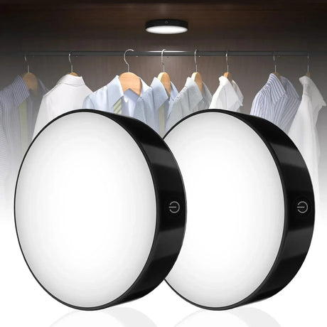 Uppladdningsbar Touch Bordslampa – Dimbar – Bärbar - Elegant Rund Design - Ideal Touchlampa För Sovrum - Inomhusbruk Carvallo