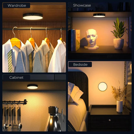 Uppladdningsbar Touch Bordslampa – Dimbar – Bärbar - Elegant Rund Design - Ideal Touchlampa För Sovrum - Inomhusbruk Carvallo
