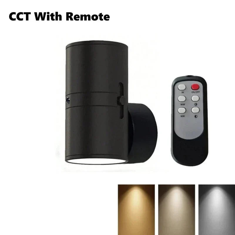 Fjärrkontroll Plug-In LED Vägg Nattlampa Carvallo