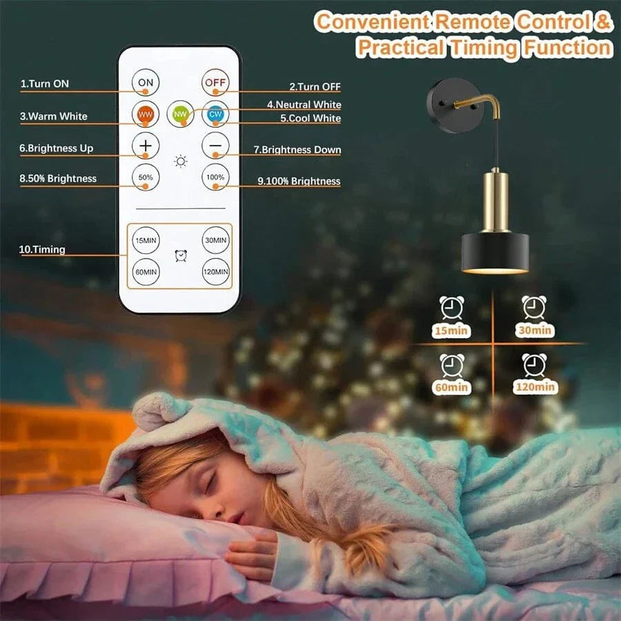 Fjärrkontroll Vägglampa Carvallo