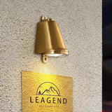 Retro Aluminium Vägglampa – LED Vägglampa i Silver eller Guld för Konstutställningar och Dekorativa Utrymmen Carvallo