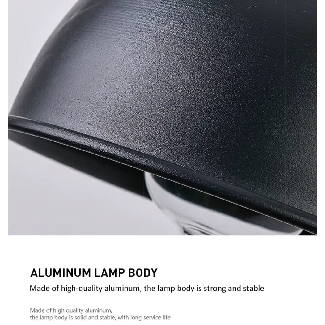 Retro LED Vägglampa Med E27 Sockel – Vattentät - Vintage Stil - Kvalitets Smidesjärn - Flera Färgalternativ - Inomhus/Utomhus Användning Carvallo