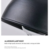 Retro LED Vägglampa Med E27 Sockel – Vattentät - Vintage Stil - Kvalitets Smidesjärn - Flera Färgalternativ - Inomhus/Utomhus Användning Carvallo