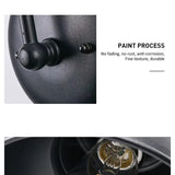 Retro LED Vägglampa Med E27 Sockel – Vattentät - Vintage Stil - Kvalitets Smidesjärn - Flera Färgalternativ - Inomhus/Utomhus Användning Carvallo