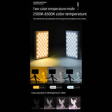 RGB LED Video Fyll Ljus Carvallo