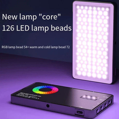 RGB LED Video Fyll Ljus Carvallo