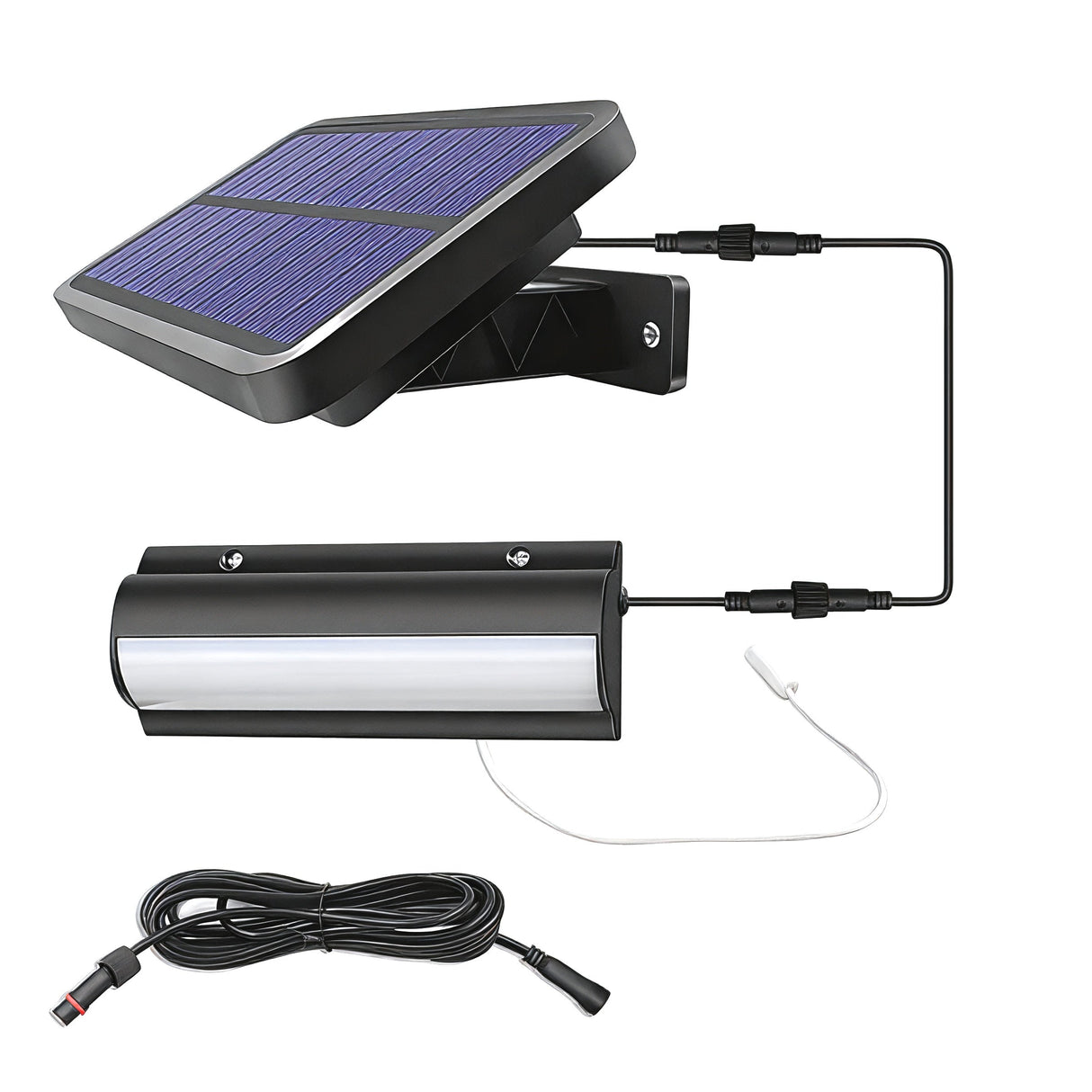 Solenergi Drivna Utomhus Modern LED Vägglampa Carvallo