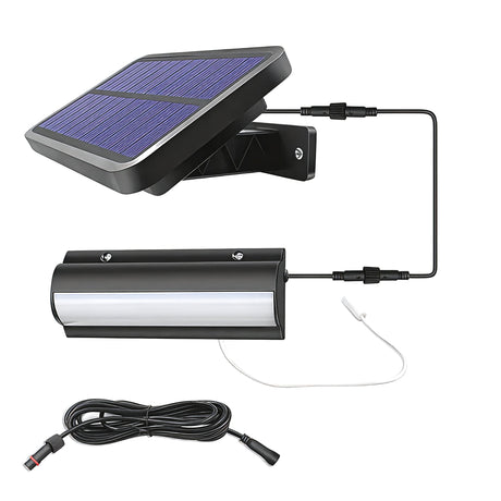 Solenergi Drivna Utomhus Modern LED Vägglampa Carvallo