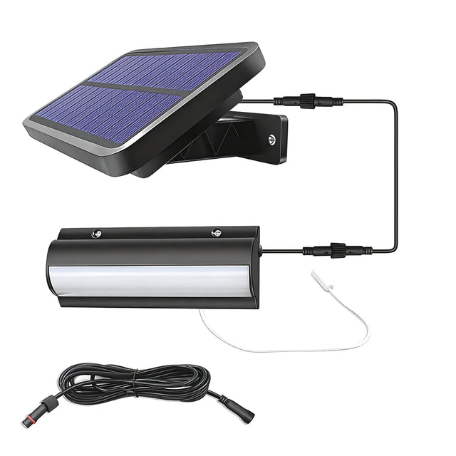 Solenergi Drivna Utomhus Modern LED Vägglampa Carvallo