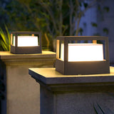 Carvallo - Solcellerdrevet utomhus pelarlampa med elegant spotlight-design för stigar Carvallo