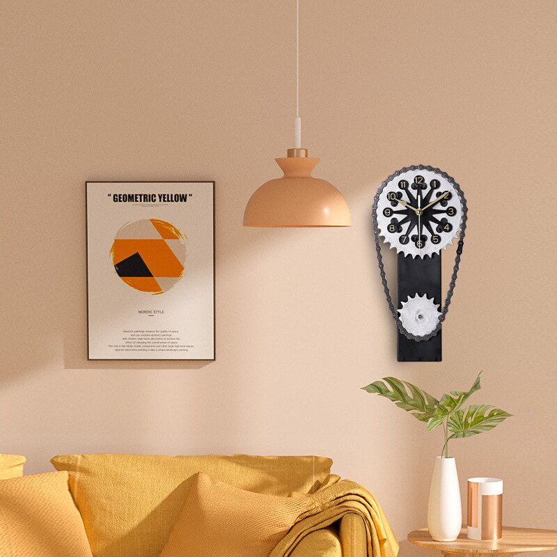 Carvallo - Rotering Gear klocka Med Industriell Charm och Unikt Design Carvallo