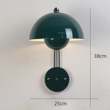 NightBud - Modern vägglampa med svampdesign Carvallo