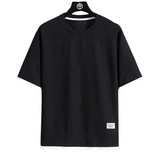 Premium våffel Tshirt för män-Hemnix-Svart-S-Hemnix