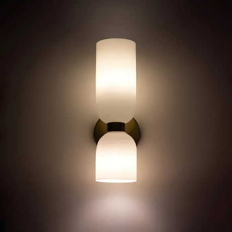 LED-vägglampa med dubbelt huvud – Nordisk design, varmt ljus för boende- och arbetsområden Carvallo