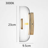 Glas Skål Sovrum Sänglampa Vägglampa Carvallo