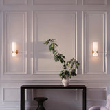Vägglampa Modern Glas Mässing Väggsconces Carvallo