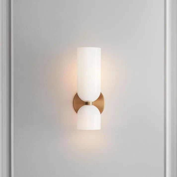 Vägglampa Modern Glas Mässing Väggsconces Carvallo