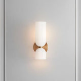 Vägglampa Modern Glas Mässing Väggsconces Carvallo