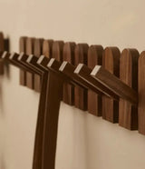 Carvallo – Valnötsträ Väggklädhängare med Fällbara Krokar Carvallo