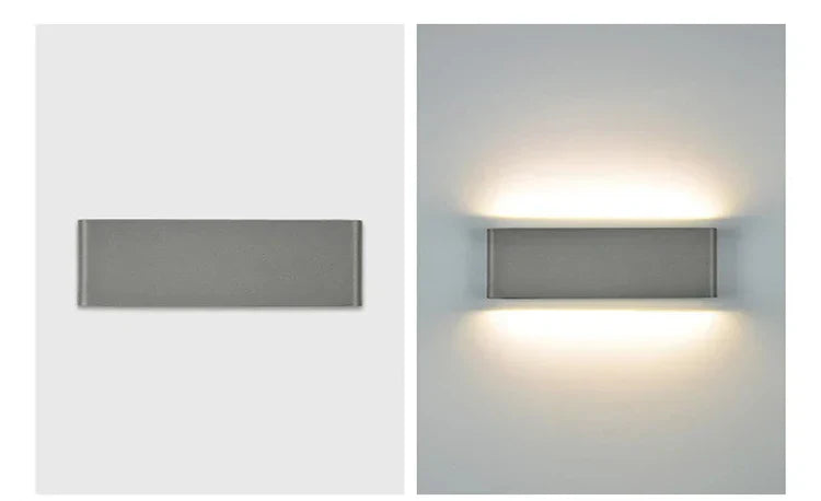 Carvallo Vägglampa Bad | IP65 Vattentålig | Modern Design | LED Aluminium Carvallo