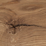 HoutGlow - Rund LED Vägglampa av Ek med Indirekt Ljus Carvallo