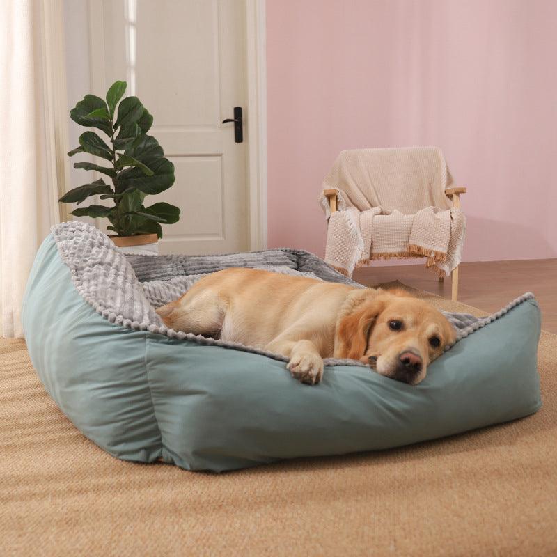 Pawelux All-Season Hypoallergenic Thick Dog Bed - Mjuk, Varm & Maskintvättbar Carvallo