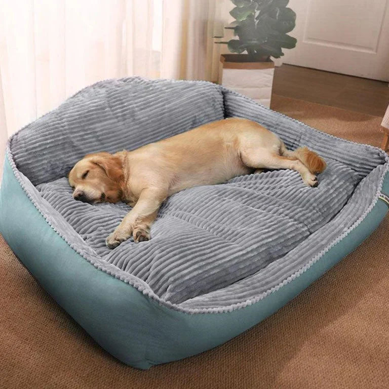 Pawelux All-Season Hypoallergenic Thick Dog Bed - Mjuk, Varm & Maskintvättbar Carvallo