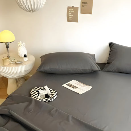 IvoryHaven Bedding - Tvättad bomullsänglakan Carvallo