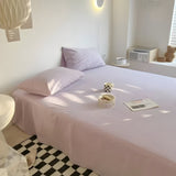 IvoryHaven Bedding - Tvättad bomullsänglakan Carvallo