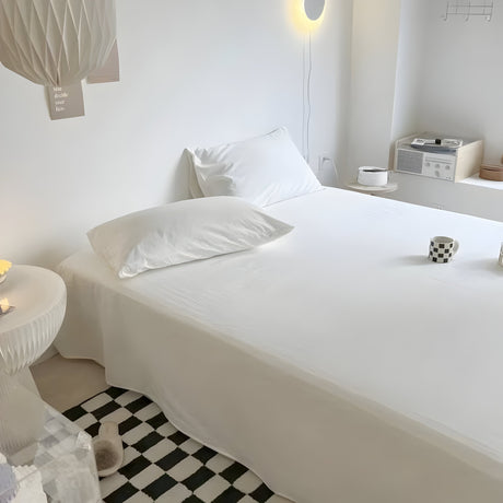 IvoryHaven Bedding - Tvättad bomullsänglakan Carvallo