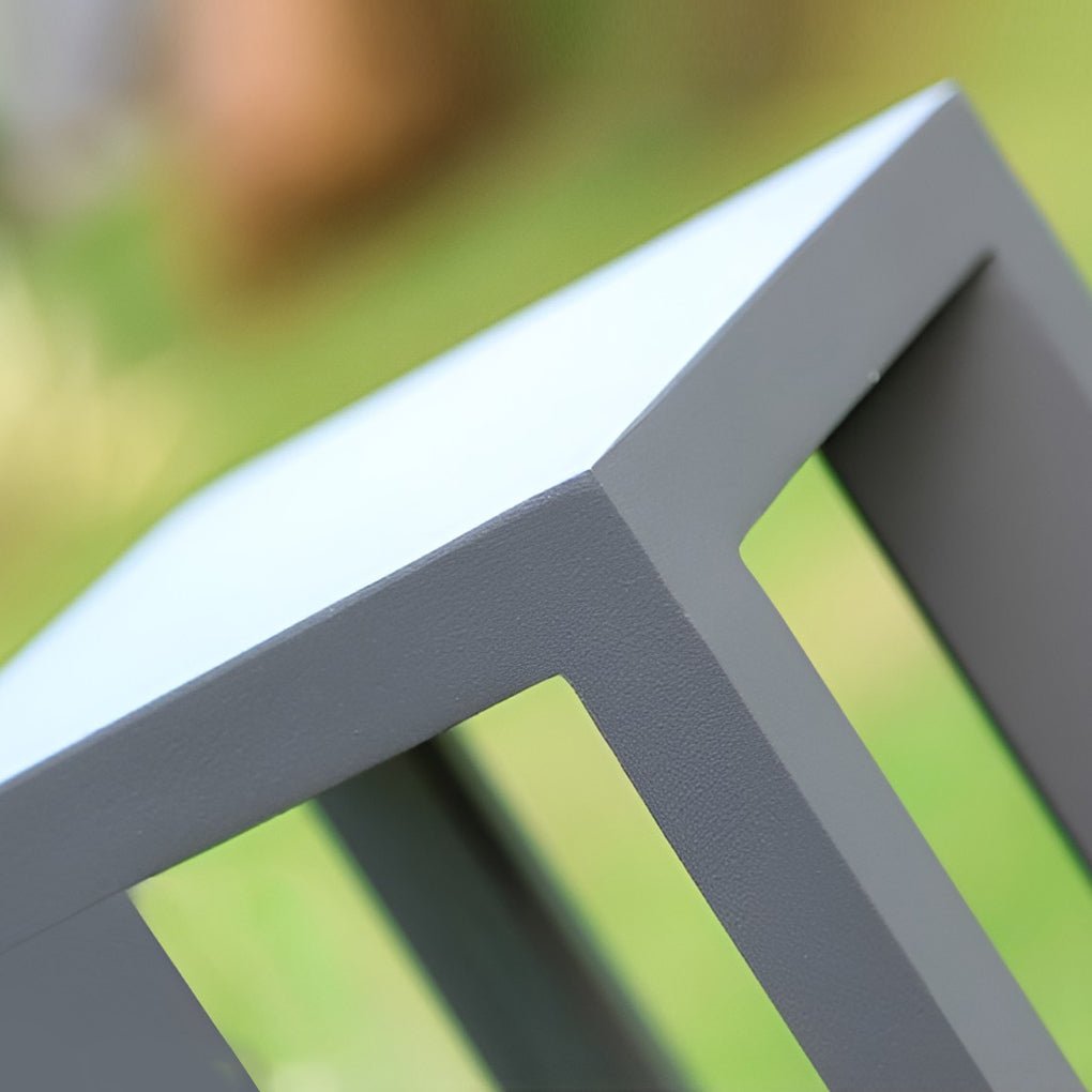 Utomhus LED Trädgård Stolplykta Svart Aluminium Carvallo