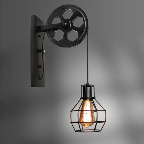 MidCentury – Retro vägglampa med vintageutseende Carvallo