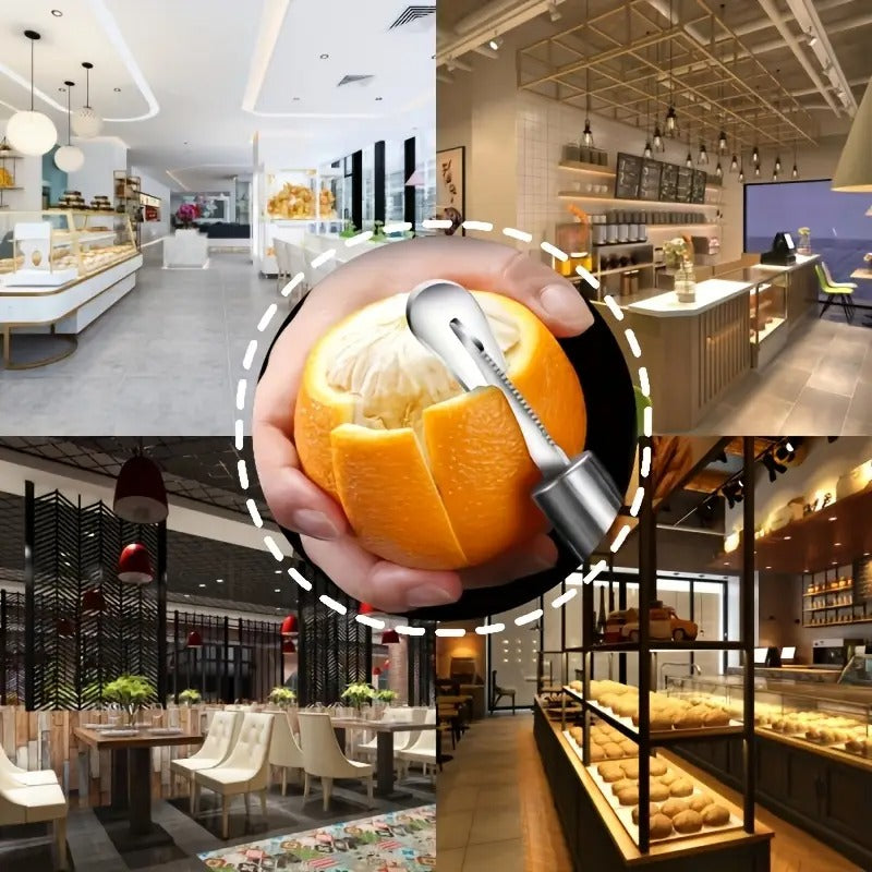 Royaleva Orange Peeler med ergonomiskt handtag och blad Carvallo