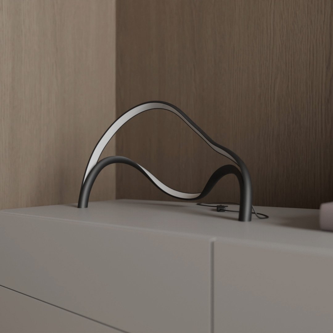 Carvallo – Minimalistisk LED Bordslampa med Stilren Design Carvallo