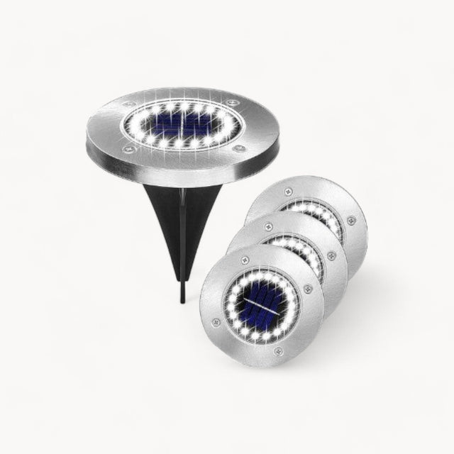 Carvallo – LED Trädgårdslampor Deluxe med Automatisk Funktion och Vattentåligt Design Carvallo