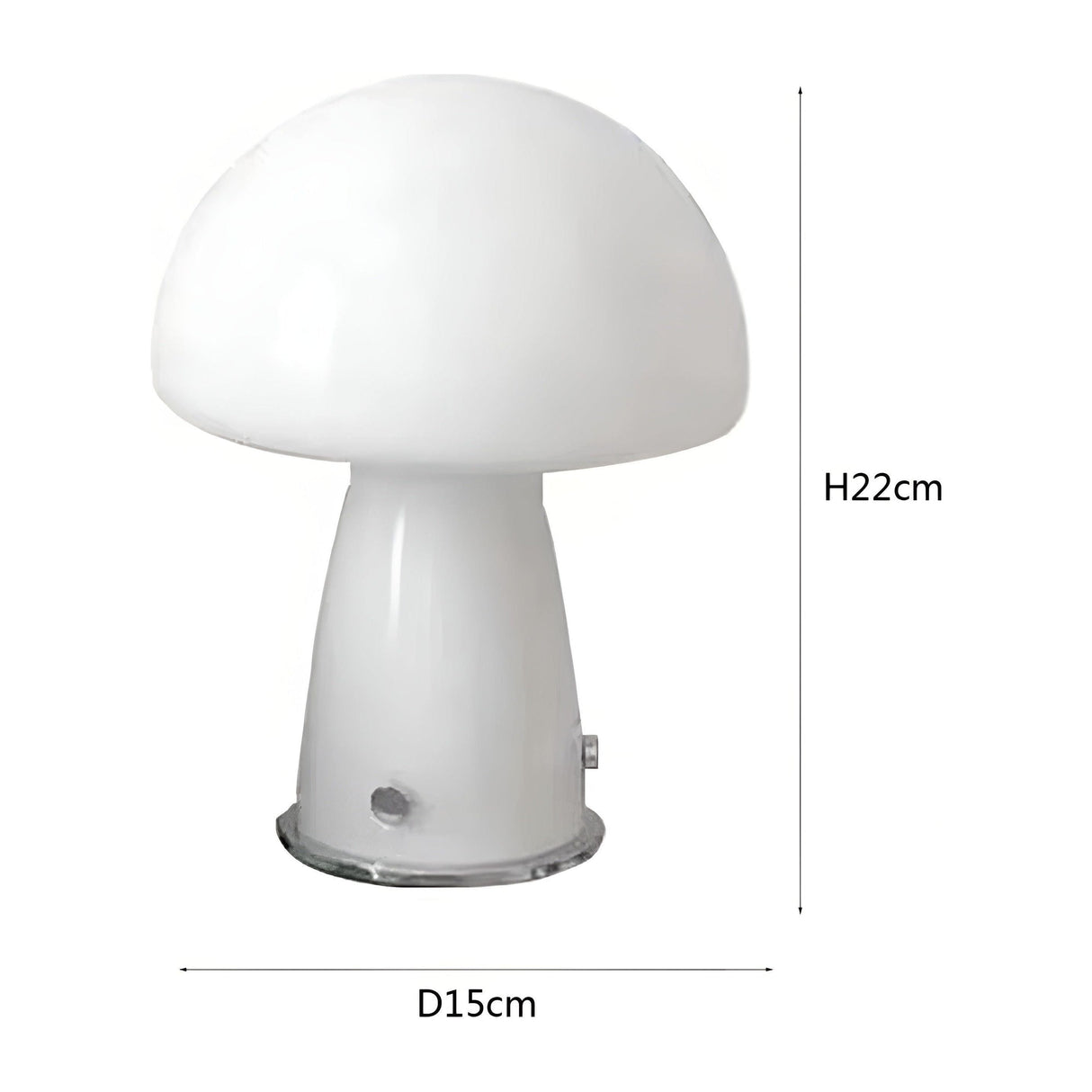 Marlo Mushroom - Skandinavisk LED Svamp Designerlampa Carvallo