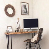 Handvävd Boho Rope Wall Mirror – Rustik Charm MILA Sverige