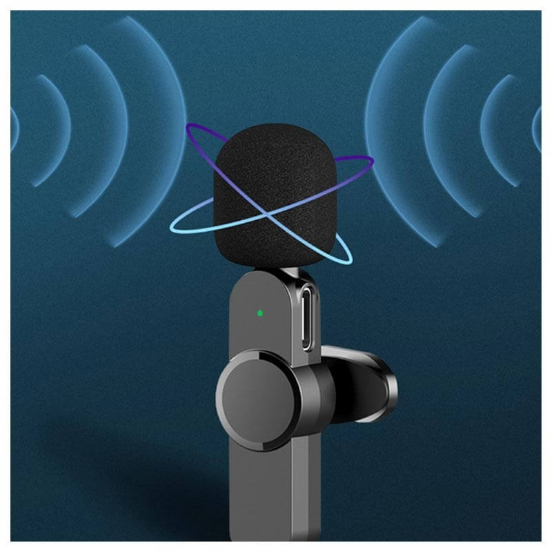 Trådlös Lavalier-minimikrofon-Phone Accessories-Hemnix-Hemnix