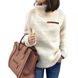 Supermjuk sköldpaddshalsad pullover-Hemnix-Beige-S-Hemnix