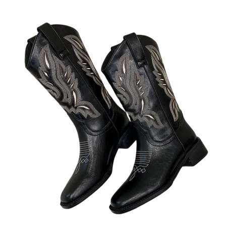 Dam Vintage Broderade Cowboyboots Bellasverige