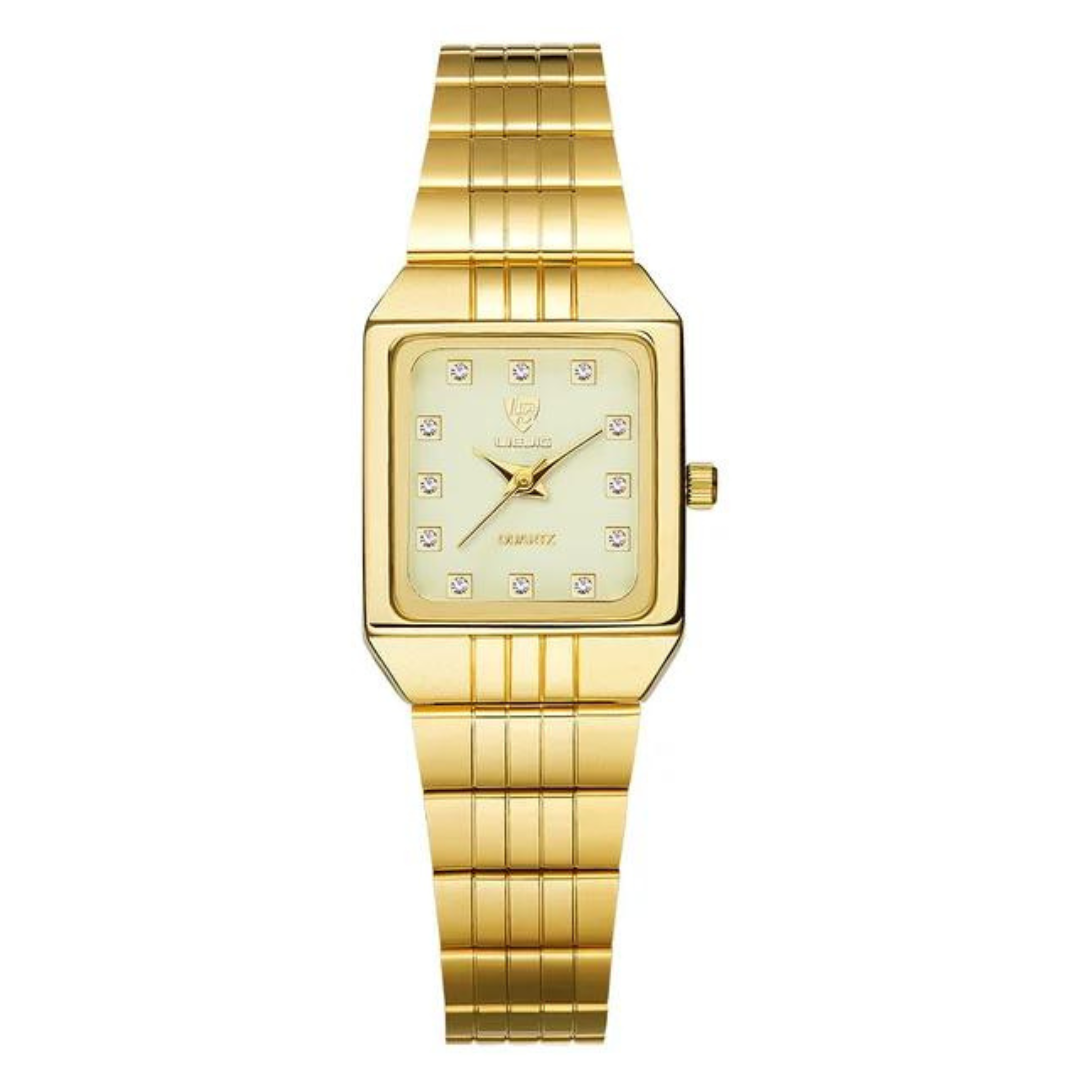 Vintage Luxury-klocka för kvinnor-Hemnix-Vit-Hemnix