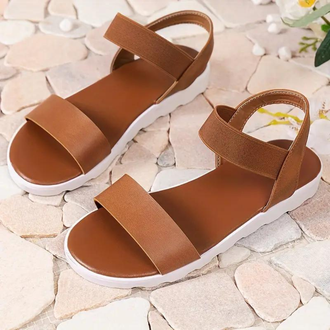 Casual platta sandaler för kvinnor