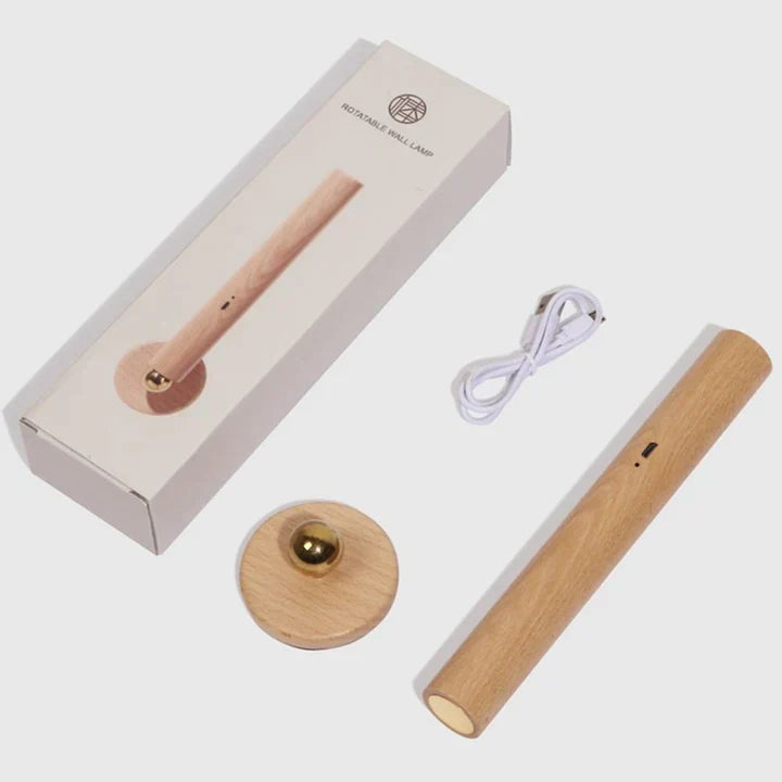 Aura Trä Vägglampa - För Atmosfärisk Flexibel Belysning Carvallo