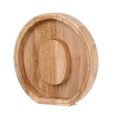 Trä Bokstavsbokstäver Initial Spargris Personlig Inredning Carvallo