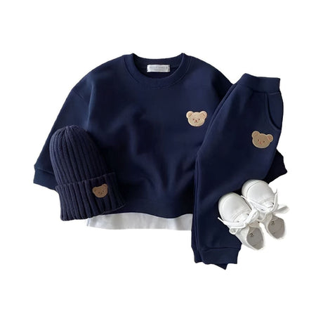 Cozy Cubs - Unisex-Babybjörnar Passande Set för Spädbarn - Tvådelat Set - Tröja och Byxor Carvallo