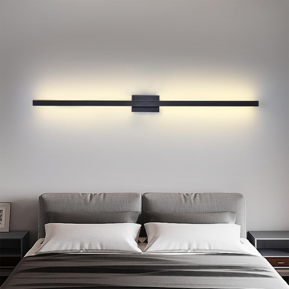 Vägglampa Modern Svart LED Inomhusarmatur Carvallo