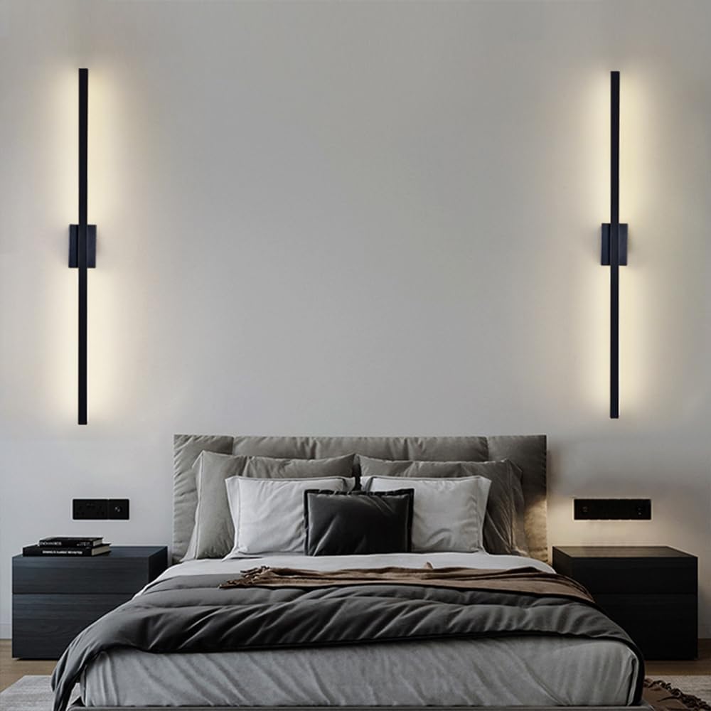 Vägglampa Modern Svart LED Inomhusarmatur Carvallo